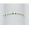 Miluna bracciale perle con inserti in oro bianco PBR675