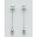 Miluna orecchini perle pendenti PER1175