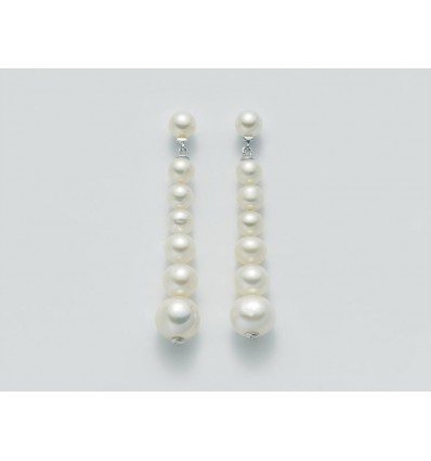Miluna orecchini perle con argento PER1821AG