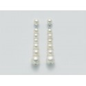 Miluna orecchini perle con argento PER1821AG