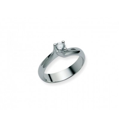 Miluna anello solitario con diamante LID1335-D6