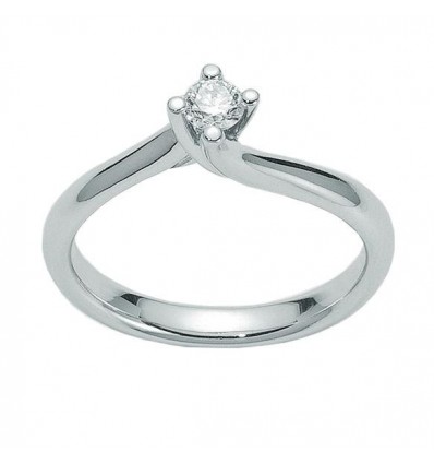 Miluna anello solitario con diamante LID1987-D8