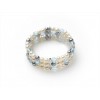 Miluna bracciale in perle e kristal color BR430AG