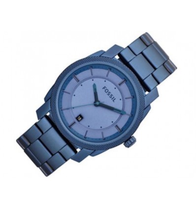 Fossil orologio in acciaio colorato blu uomo FS4707