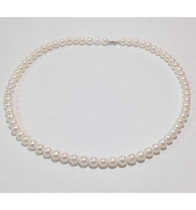 Miluna collana perle con chiusura in oro PCL4197