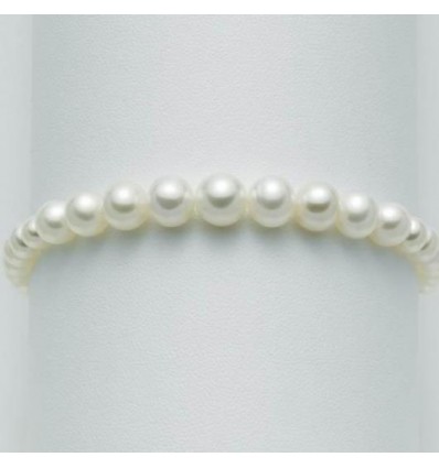 Bracciale perle coltivate Miluna con chiusura argento 1MPA455-17NL540