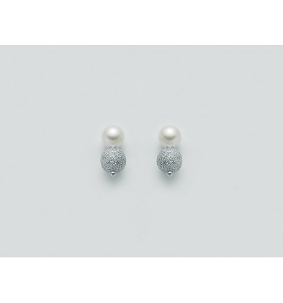 Miluna orecchini perle e oro PER1254