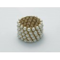 Miluna bracciale perle 5 fili con elastico PBR2198-M