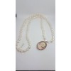 Collana perle barocche Nimei con ciondolo cammeo PCL4878