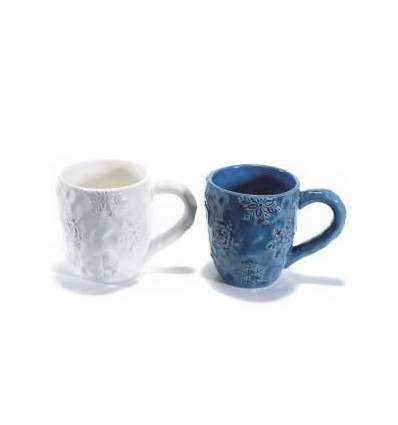 Set 4 tazze mug in ceramica