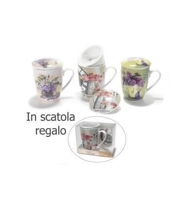 Tazza tisaniera in confezione regalo