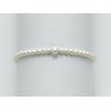 Bracciale perle donna con centrale in perla di dimensione più grossa e chiusura in argento 