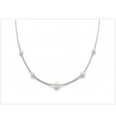 Collana da donna Miluna in argento e perle PCL5623