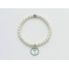Miluna bracciale perle con ciondolo chiave in argento PBR2060