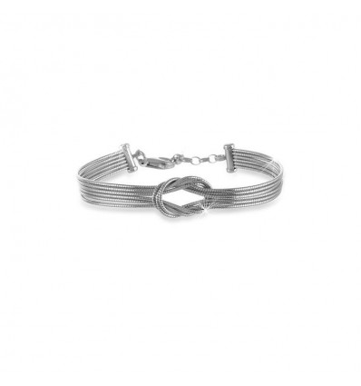 Bracciale da donna 2 fili in argento UNOAERRE