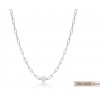 Collana in argento con perla Miluna PCL6021B
