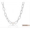 Collana in argento con perle Miluna PCL6021B