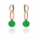 Orecchini con perla verde Cherry UNO A ERRE