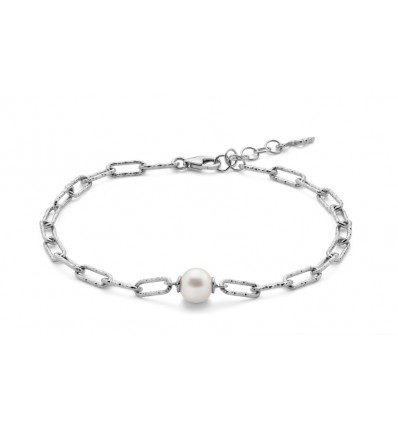Bracciale in argento con perla Miluna PBR3140B