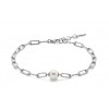 Bracciale in argento con perla Miluna PBR3140B